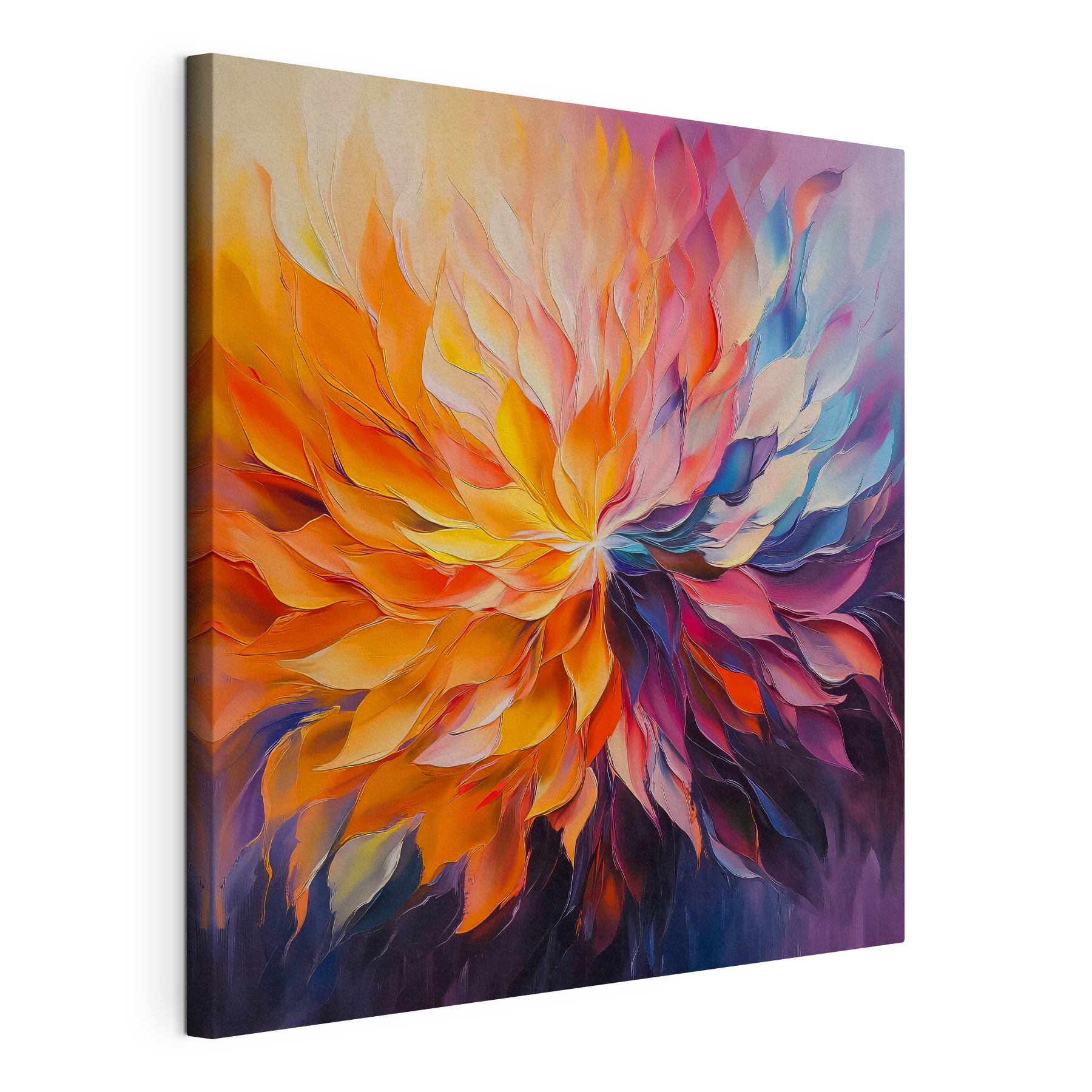 Painting of a flower Painting of a flower