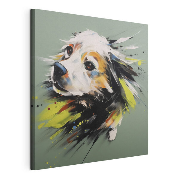 Dipinto raffigurante un cane Quadri Dipinto raffigurante un cane