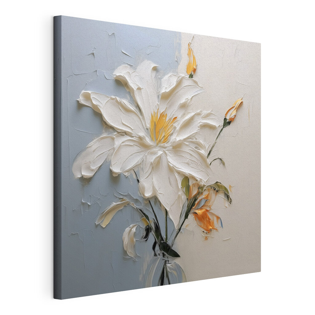Painting of a flower Painting of a flower