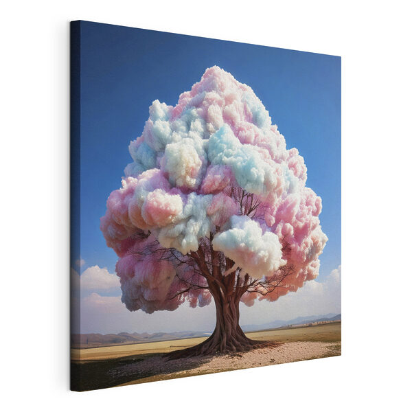 Quadri Albero con nuvole rosa e blu (COD: s41992) Quadri Quadri Albero con nuvole rosa e blu (COD: s41992)