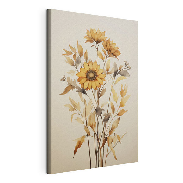 Quadri Dipinto raffigurante un girasole (COD: s42142) Quadri Quadri Dipinto raffigurante un girasole (COD: s42142)