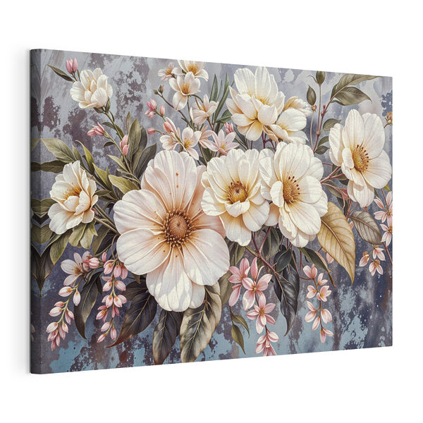 Quadri Mazzo di fiori bianchi (COD: s42227) Quadri Quadri Mazzo di fiori bianchi (COD: s42227)