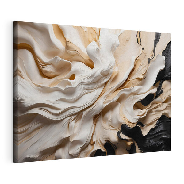 Quadri Quadri Onde di crema e beige tenue (COD: s42243)