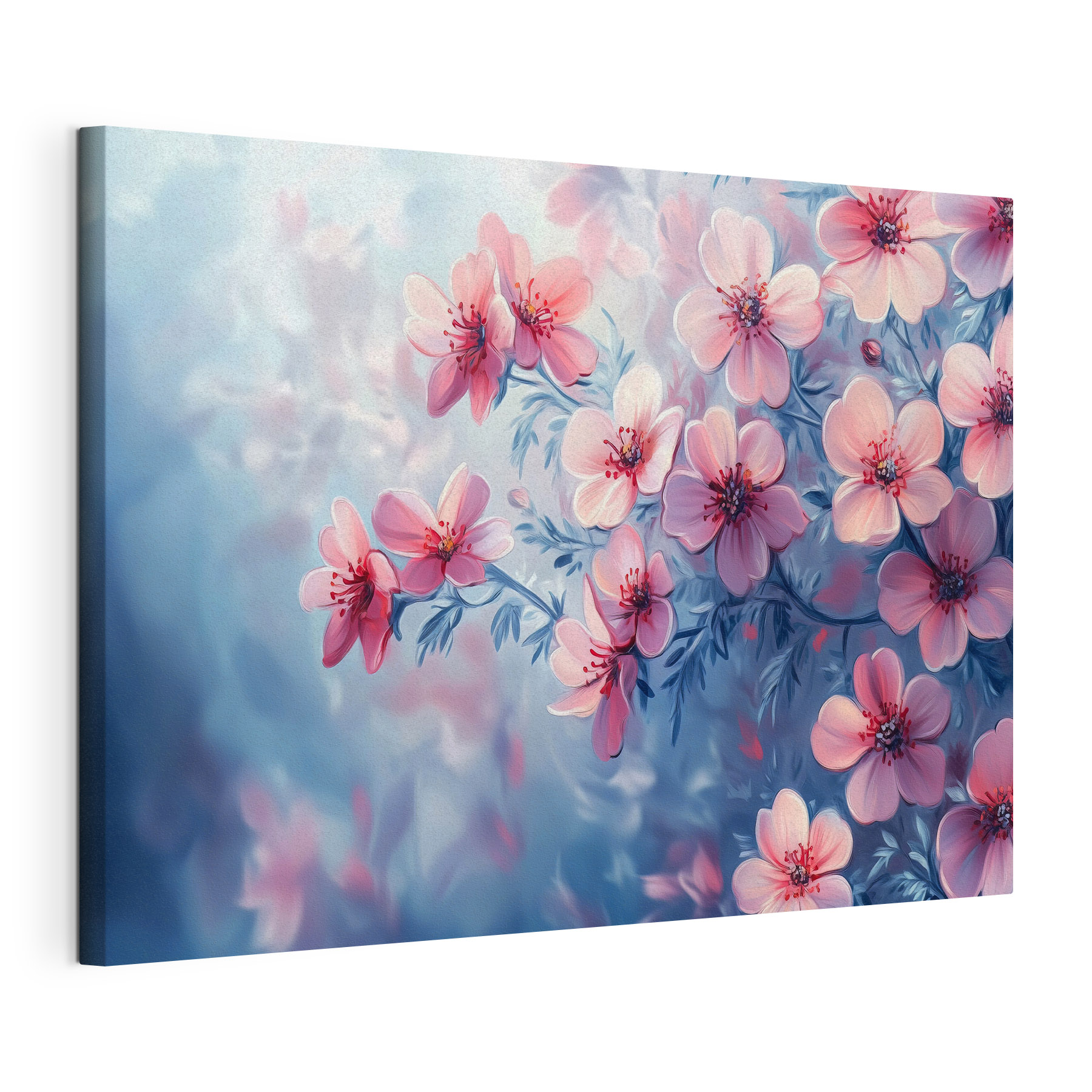 Delicate blossoms in soft hues Delicate blossoms in soft hues
