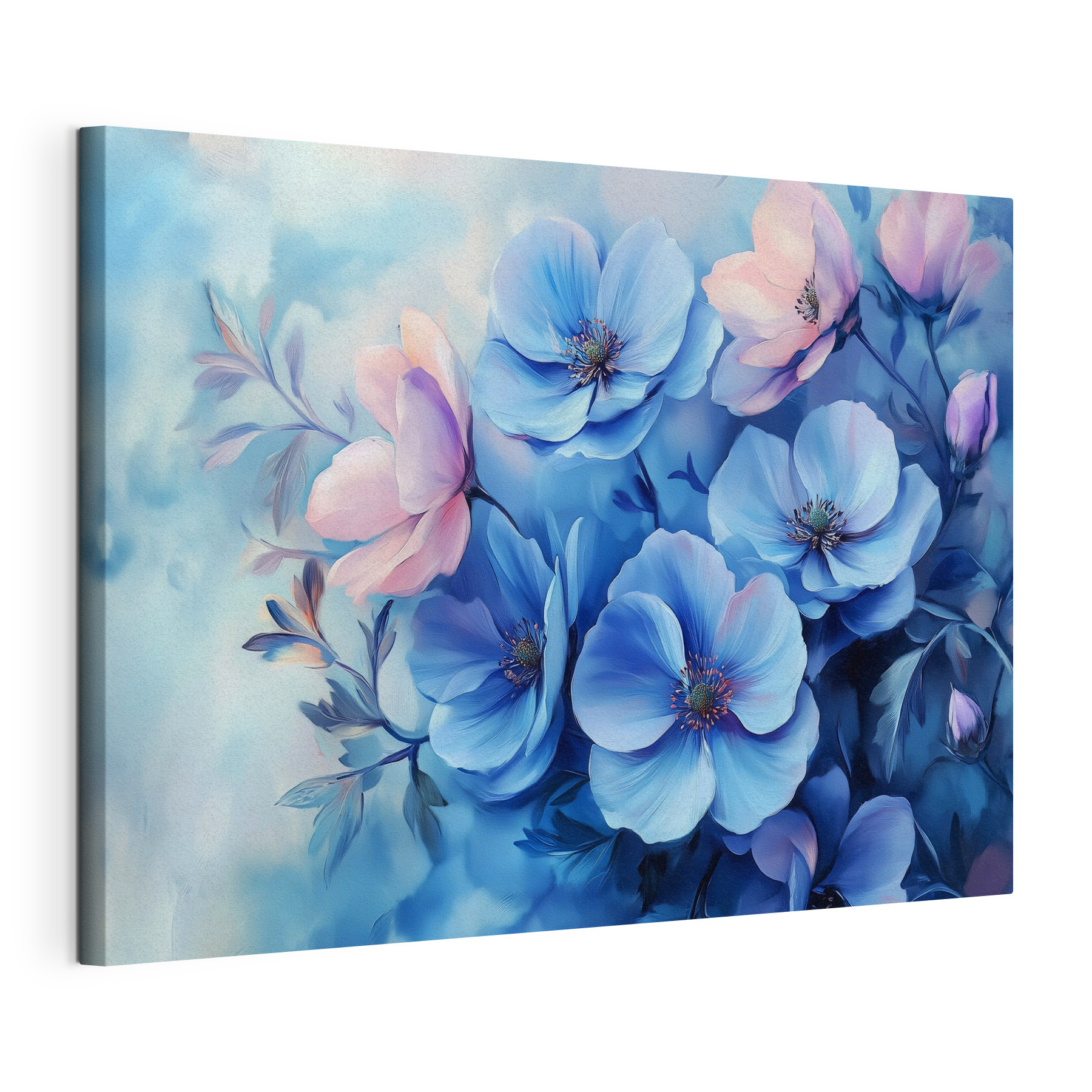 Gentle blooms in soothing hues