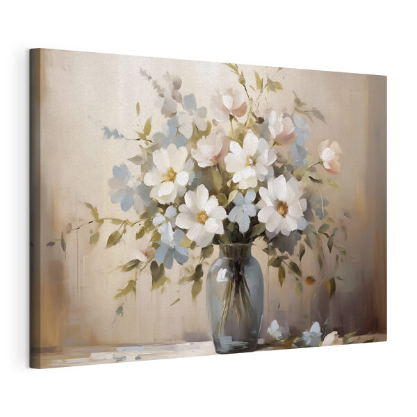 Quadri Dipinto di fiori in un vaso