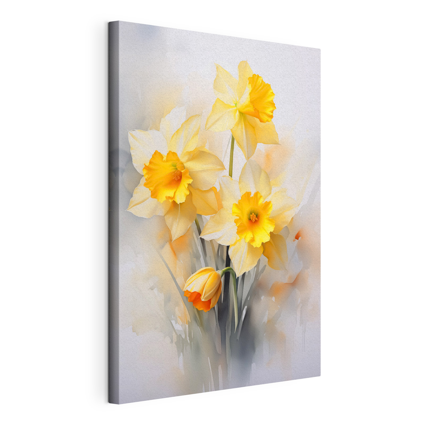 Group of yellow and white flowers