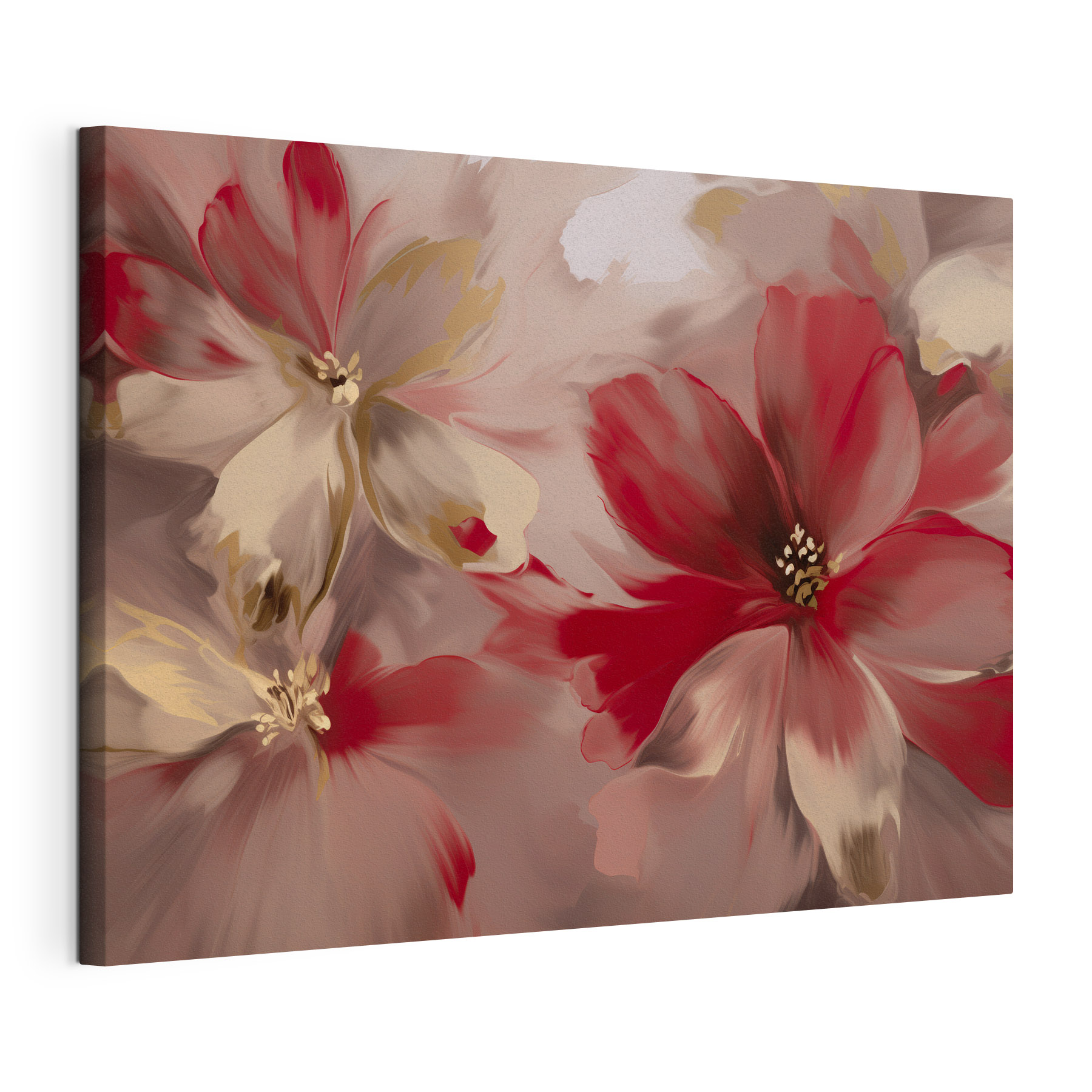 Blooming flowers in soft hues Blooming flowers in soft hues