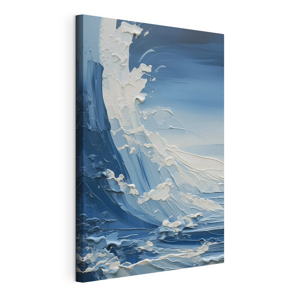 Painting of a wave Painting of a wave