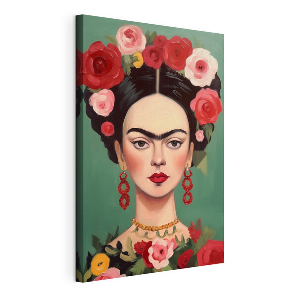 Quadri Dipinto raffigurante una donna con dei fiori tra i capelli (COD: s42485) Quadri Quadri Dipinto raffigurante una donna con dei fiori tra i capelli (COD: s42485)