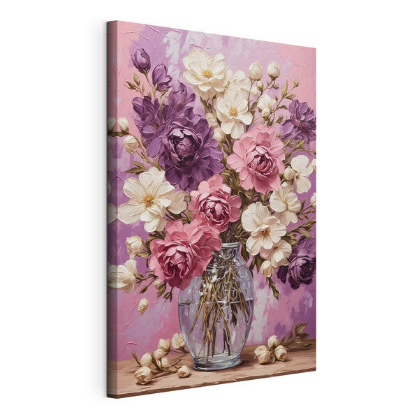Quadri Dipinto di fiori in un vaso
