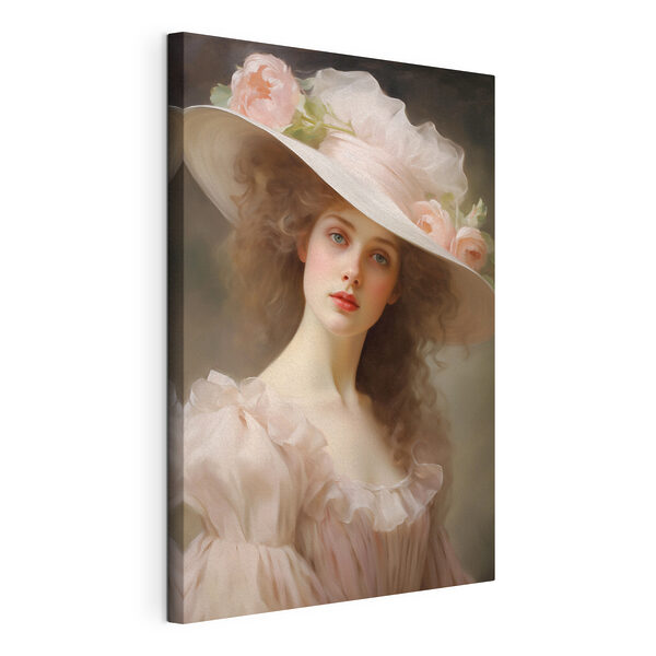Quadri Donna con il cappello (COD: s42581) Quadri Quadri Donna con il cappello (COD: s42581)