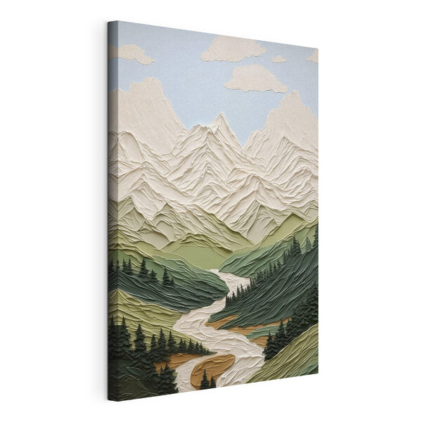 Quadri Ritaglio di carta raffigurante una montagna (COD: s42590) Quadri Quadri Ritaglio di carta raffigurante una montagna (COD: s42590)