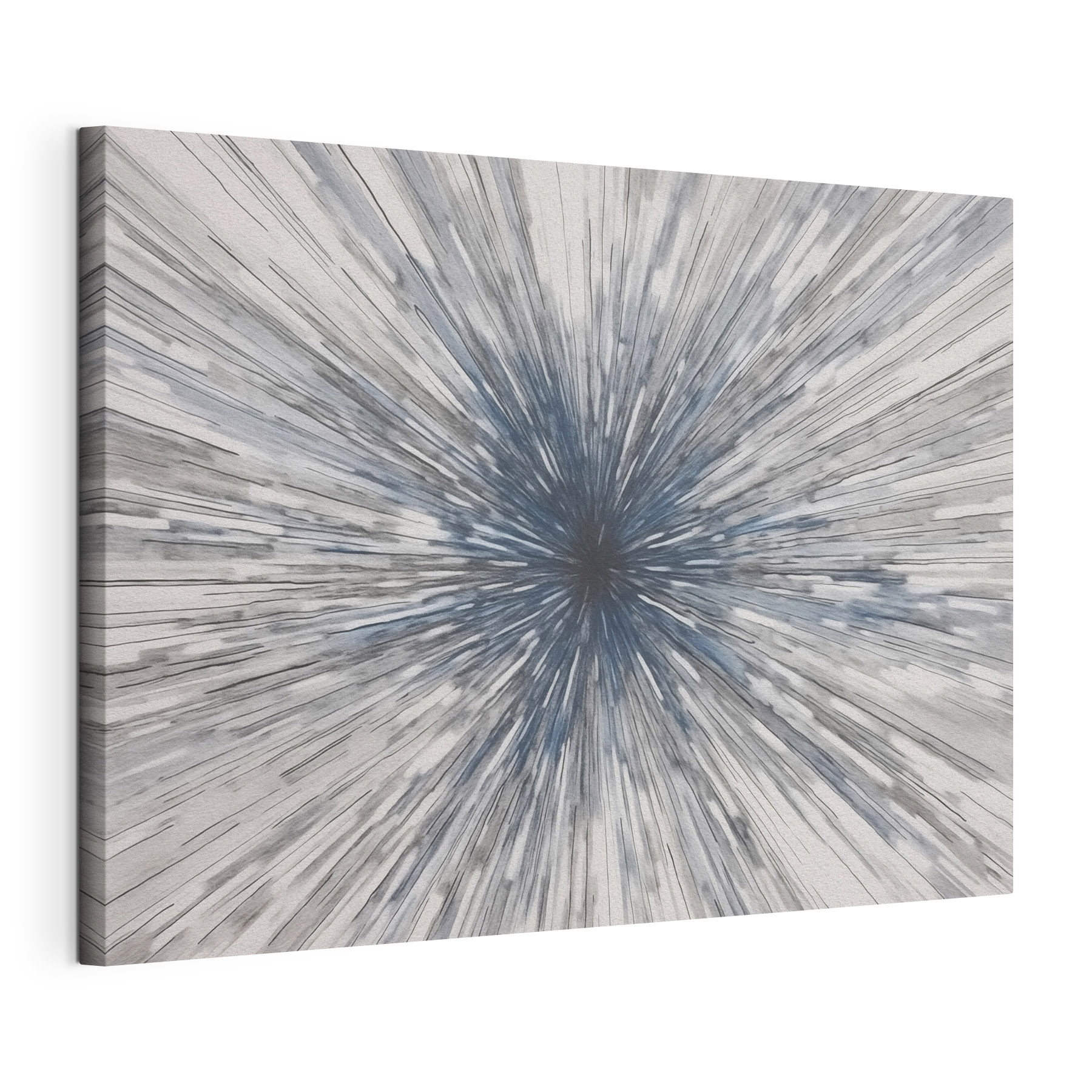 Grey and white burst Grey and white burst