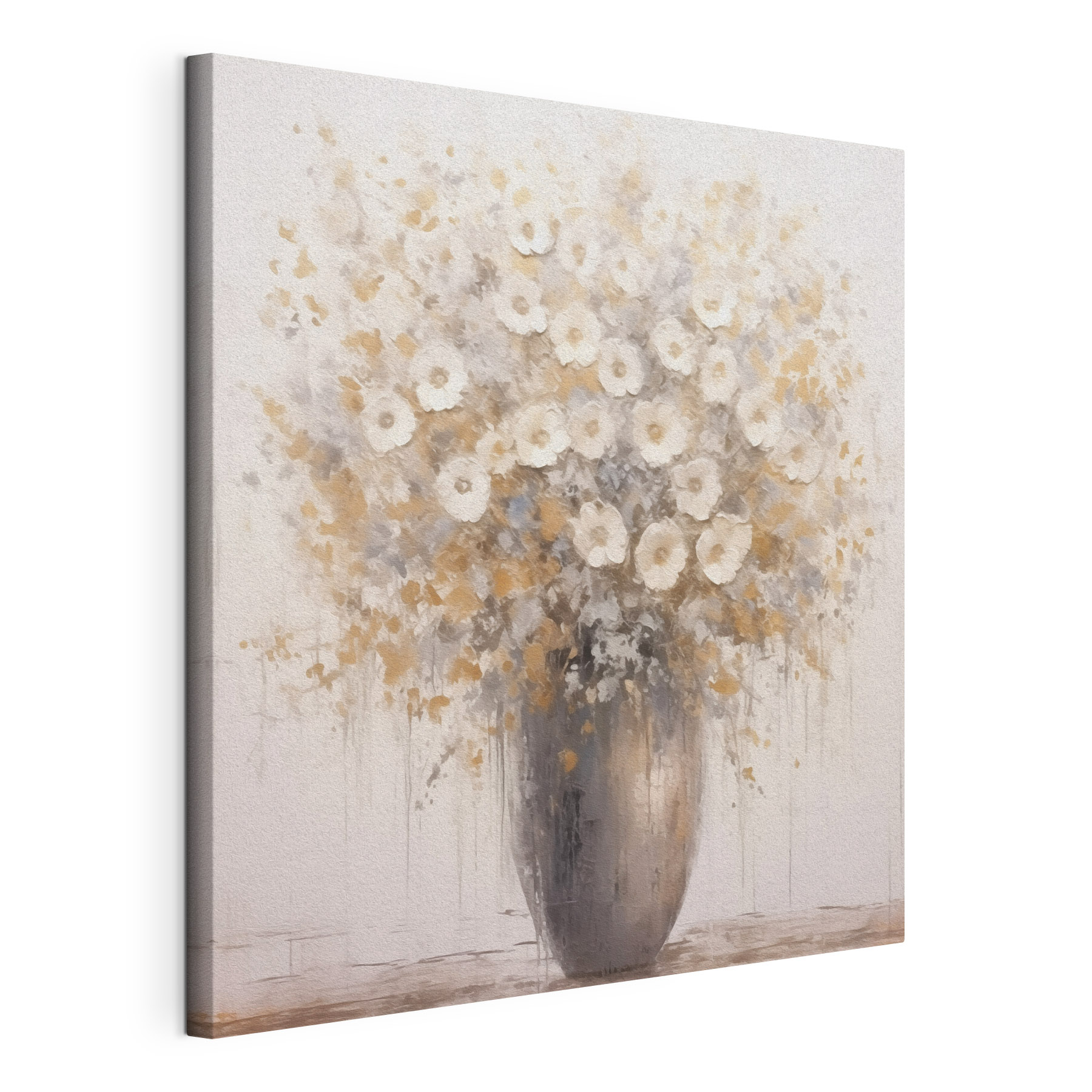 Painting of flowers in a vase Painting of flowers in a vase