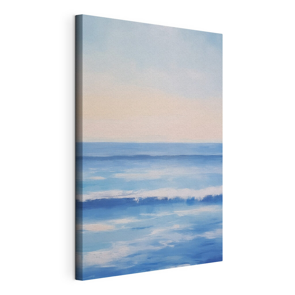 Painting of a body of water Painting of a body of water
