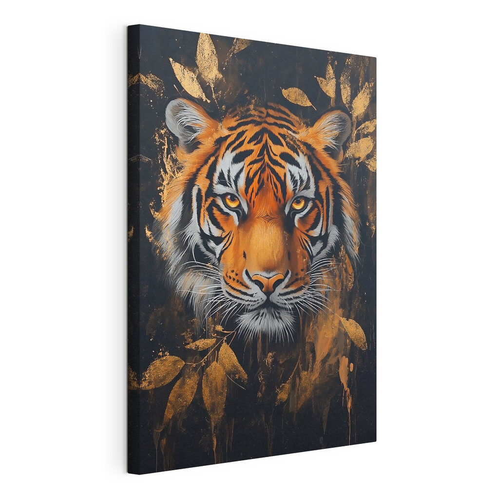 Painting of a tiger Painting of a tiger