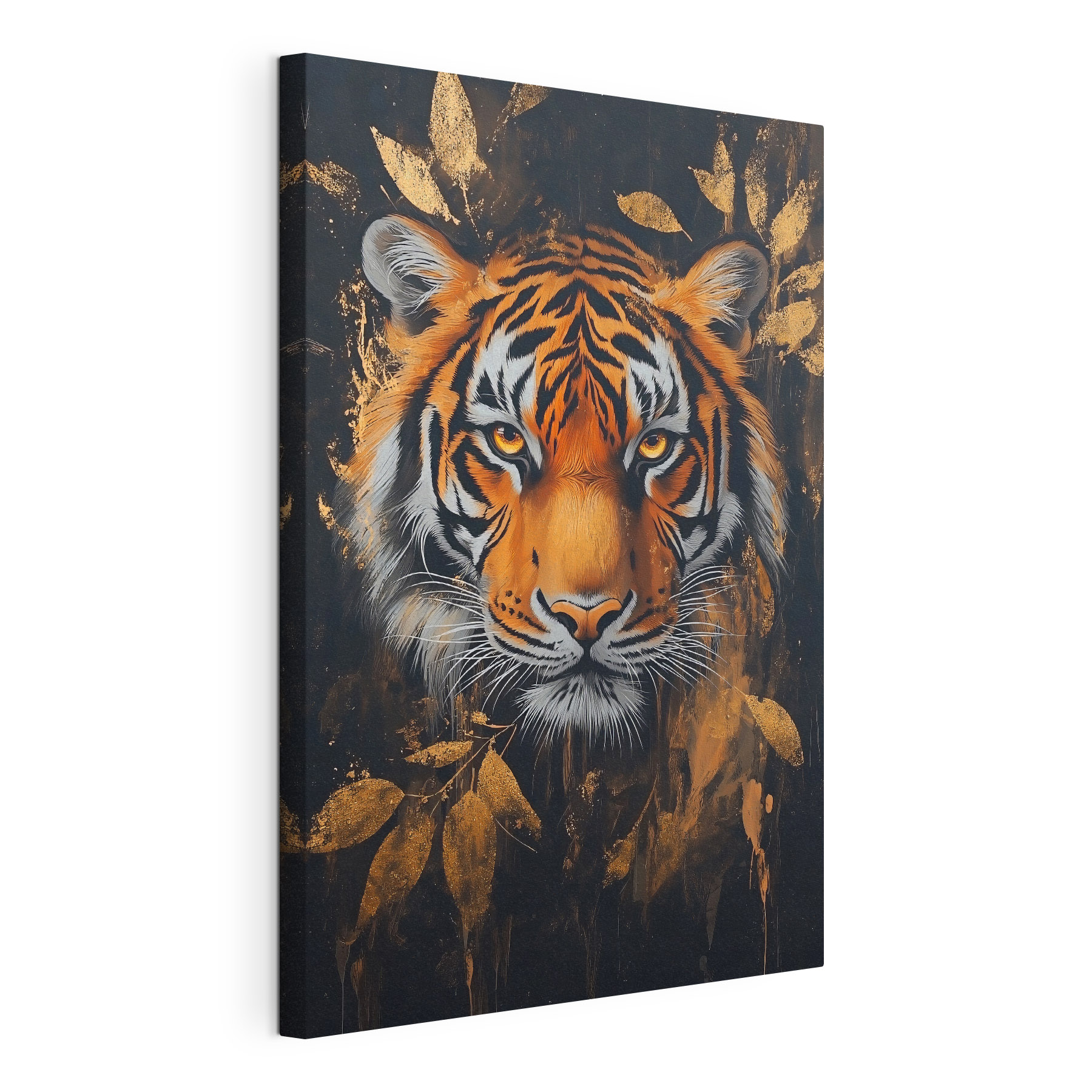 Painting of a tiger Painting of a tiger