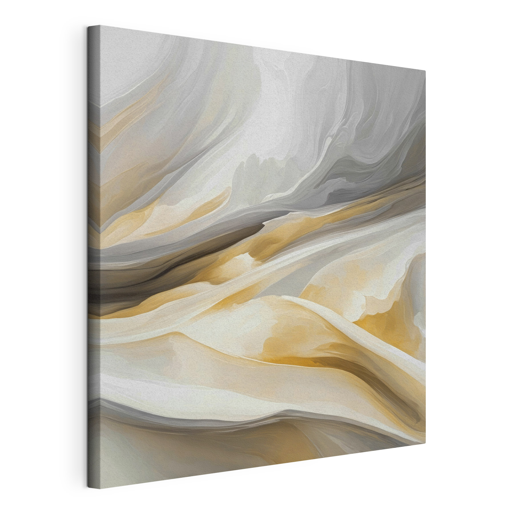 Abstract waves of soft colors