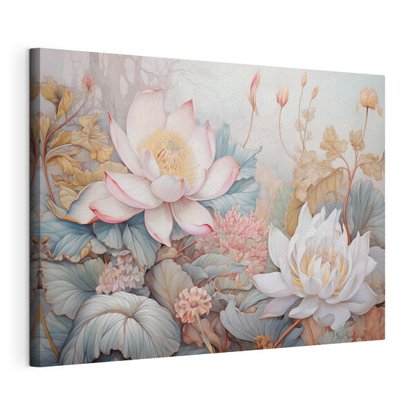 Quadri Quadri Dipinti di fiori e foglie (COD: s42729)