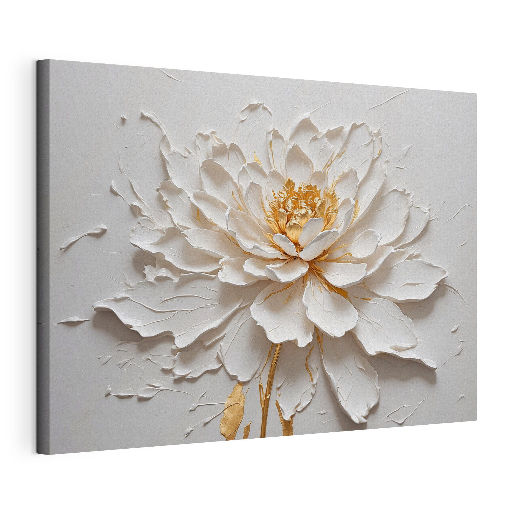 Elegant flower in soft textures
