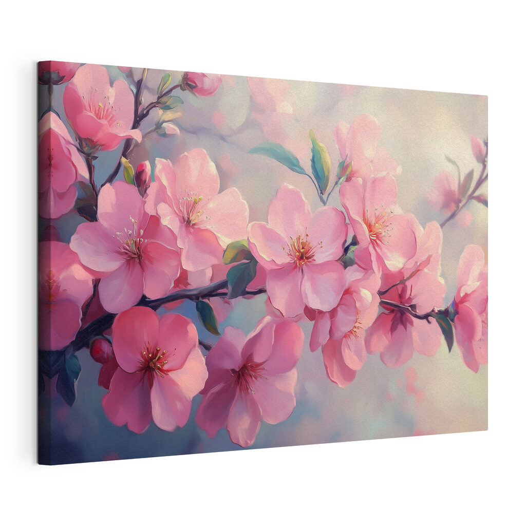 Delicate blossoms in soft pastel tones Delicate blossoms in soft pastel tones