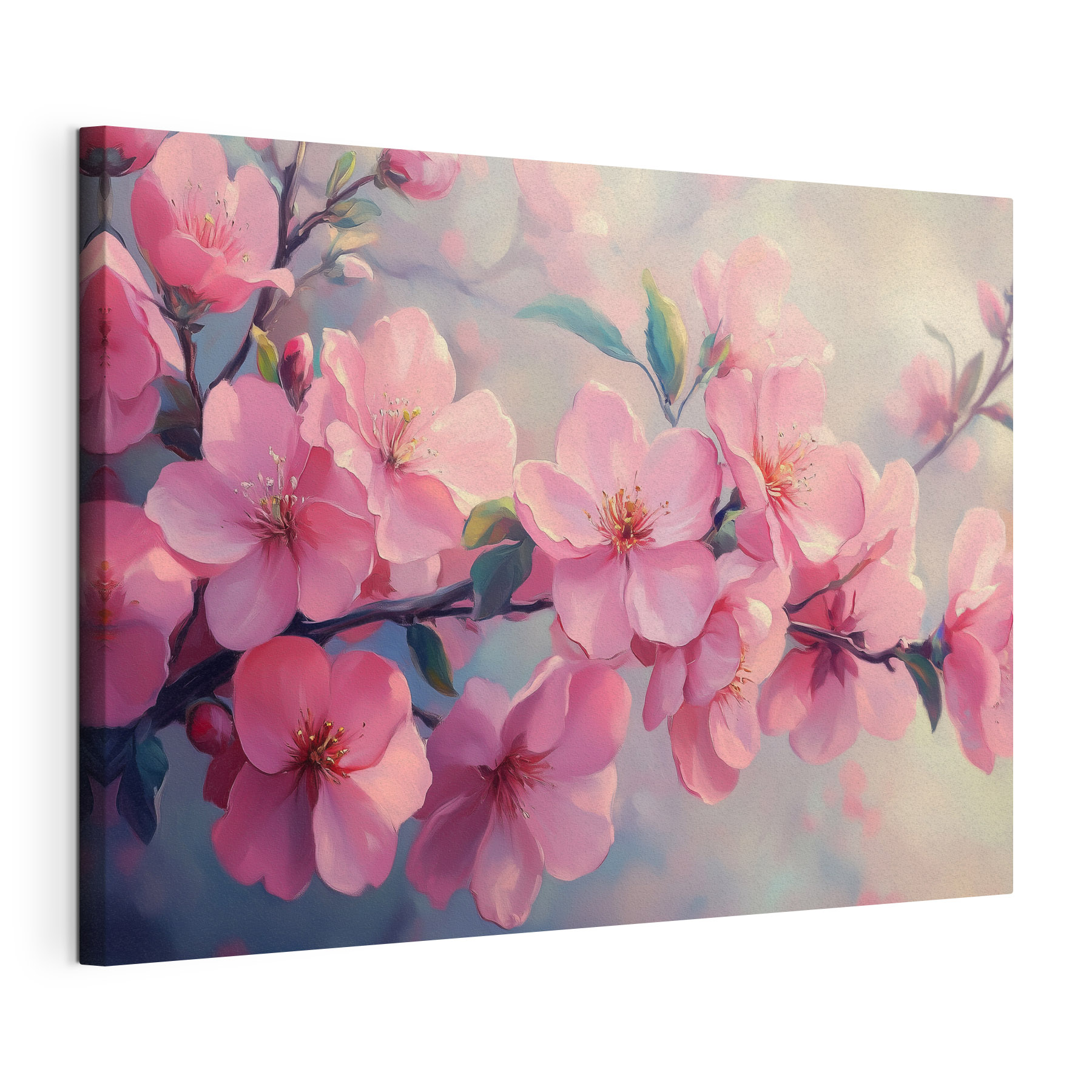 Delicate blossoms in soft pastel tones Delicate blossoms in soft pastel tones