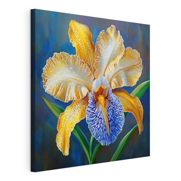 Quadri Fiore giallo e blu (COD: s42858) Quadri Quadri Fiore giallo e blu (COD: s42858)