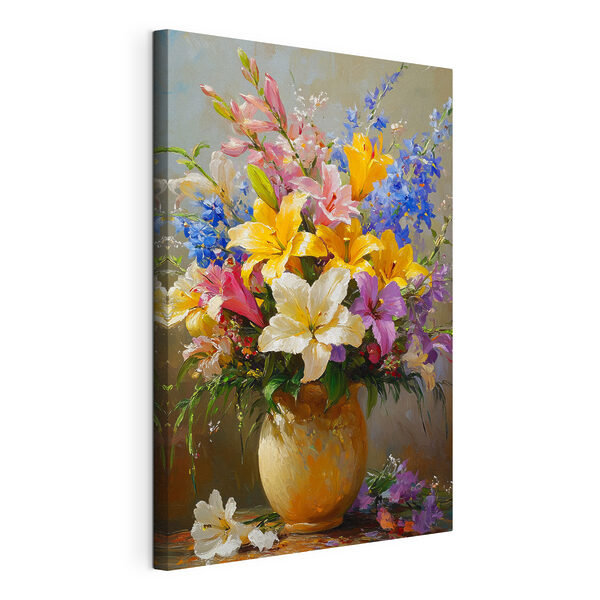 Quadri Dipinto di fiori in un vaso
