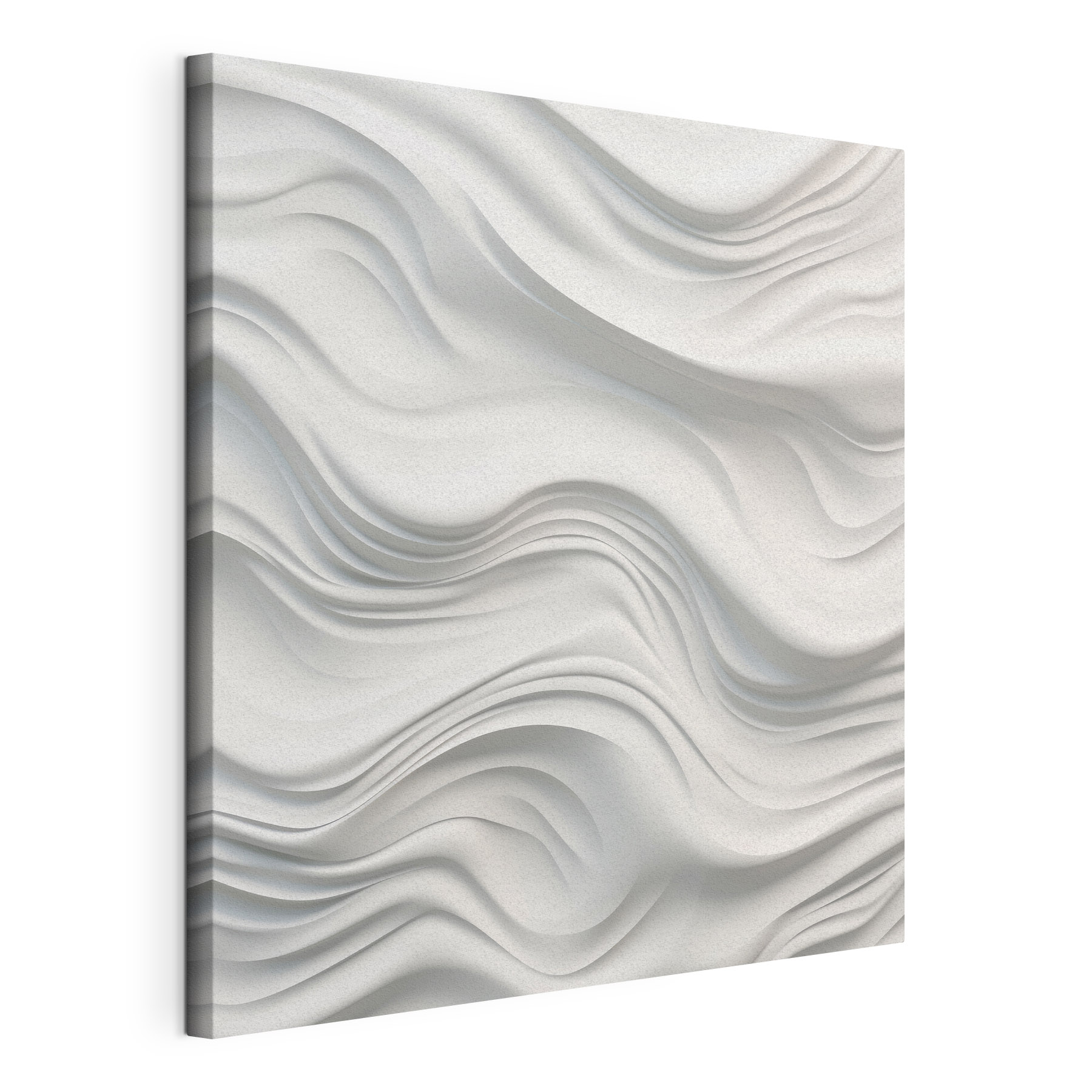 White wavy surface with lines White wavy surface with lines