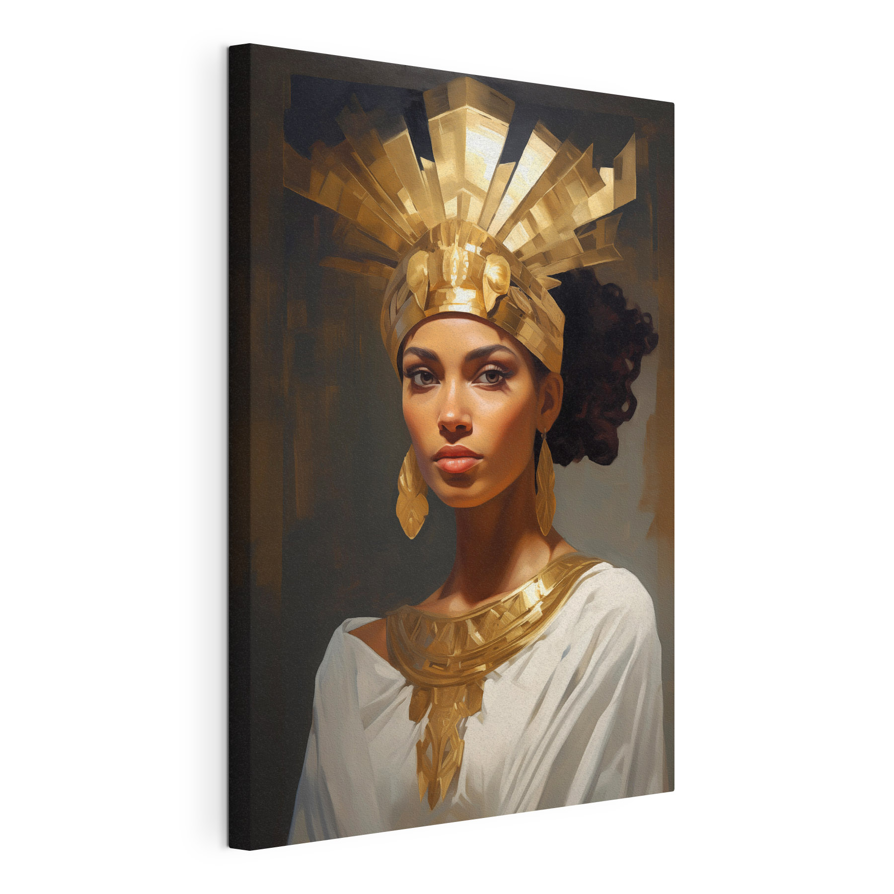 Regal elegance adorned with ancient attire Regal elegance adorned with ancient attire