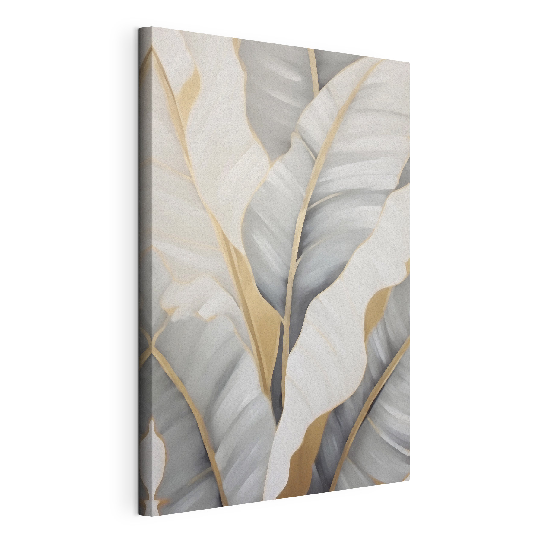 Lush leaves in serene harmony Lush leaves in serene harmony