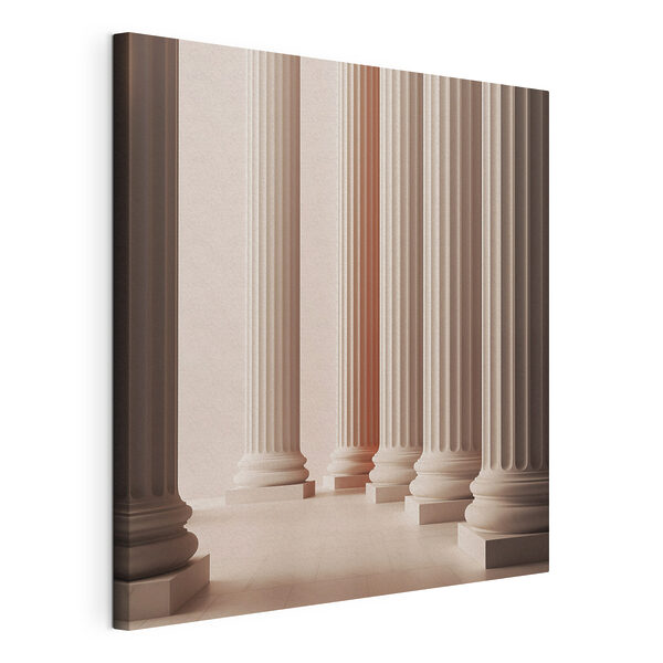 Quadri Fila di colonne bianche (COD: s42960) Quadri Quadri Fila di colonne bianche (COD: s42960)