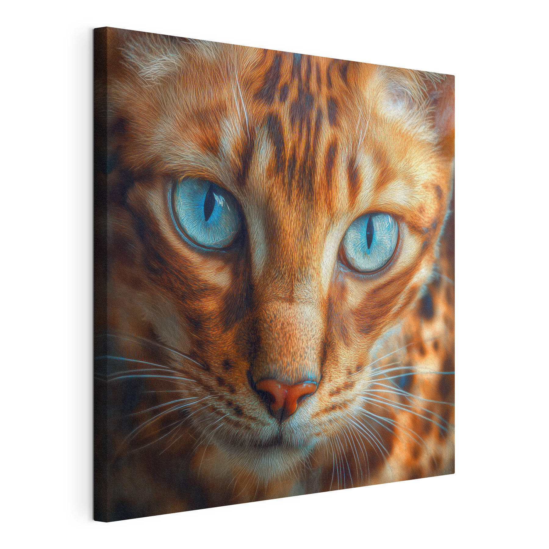 Majestic feline with striking eyes Majestic feline with striking eyes