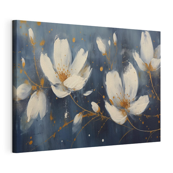 Quadri Dipinto di fiori bianchi (COD: s43025) Quadri Quadri Dipinto di fiori bianchi (COD: s43025)