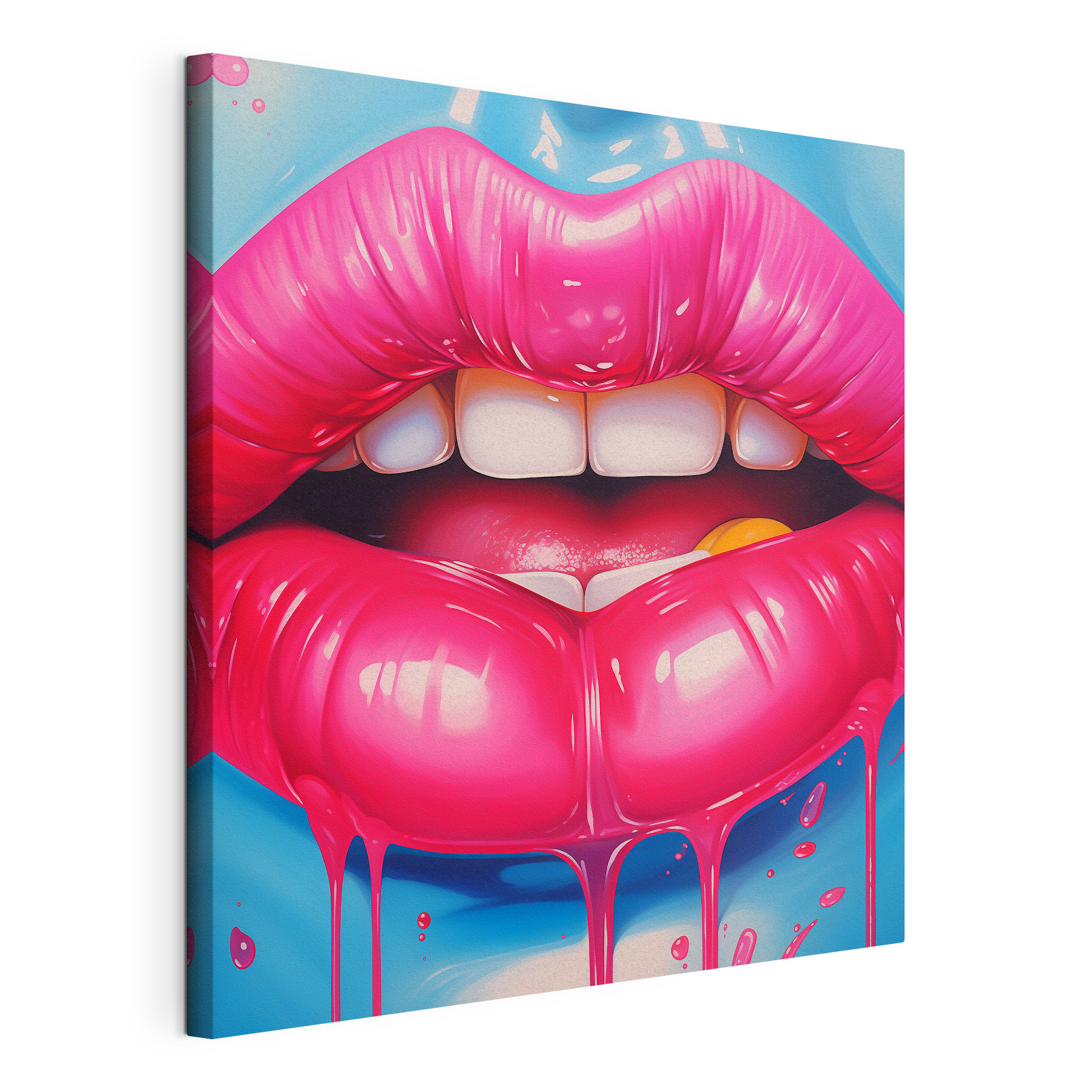 Luscious lips with a vibrant twist Luscious lips with a vibrant twist