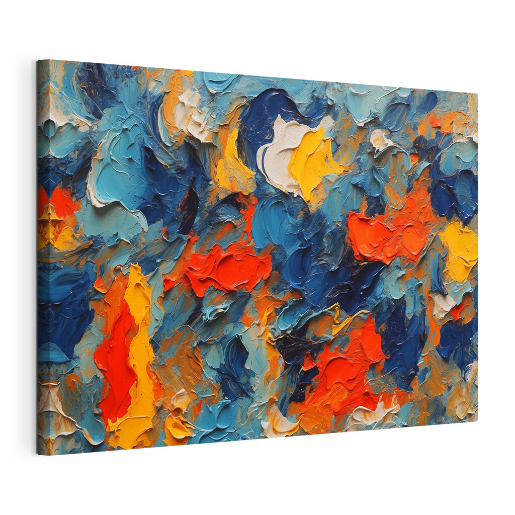 Vibrant colors in vivid expression