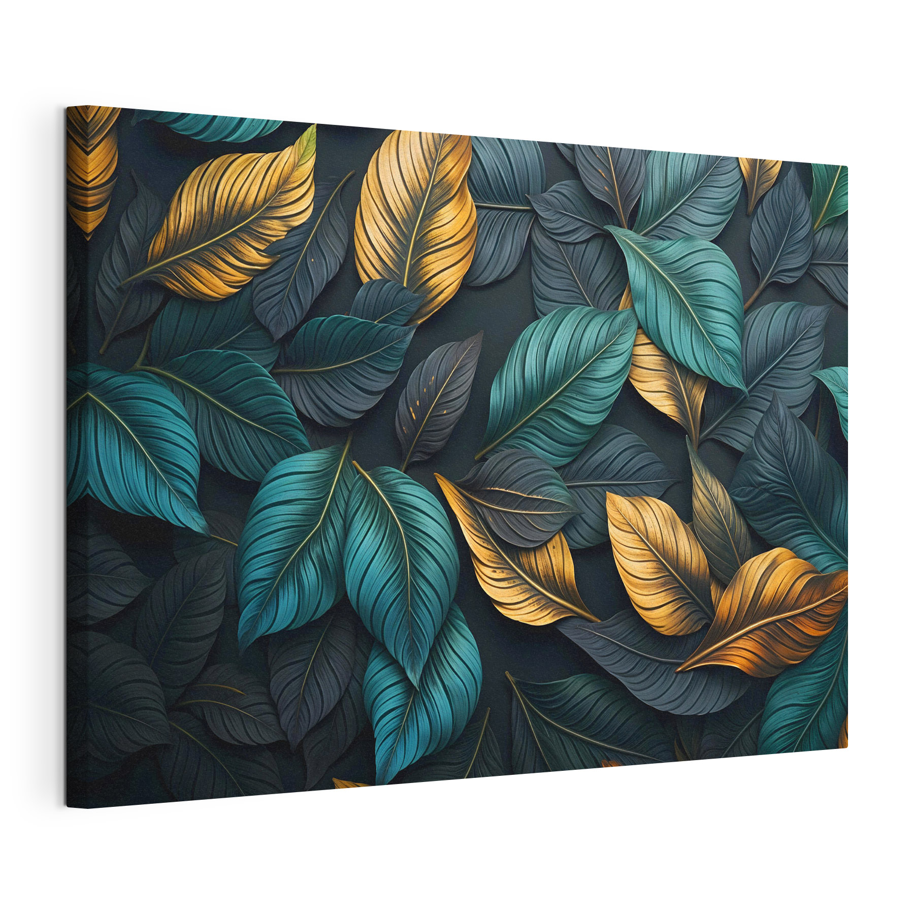 Vibrant leaves in harmonious colors Vibrant leaves in harmonious colors