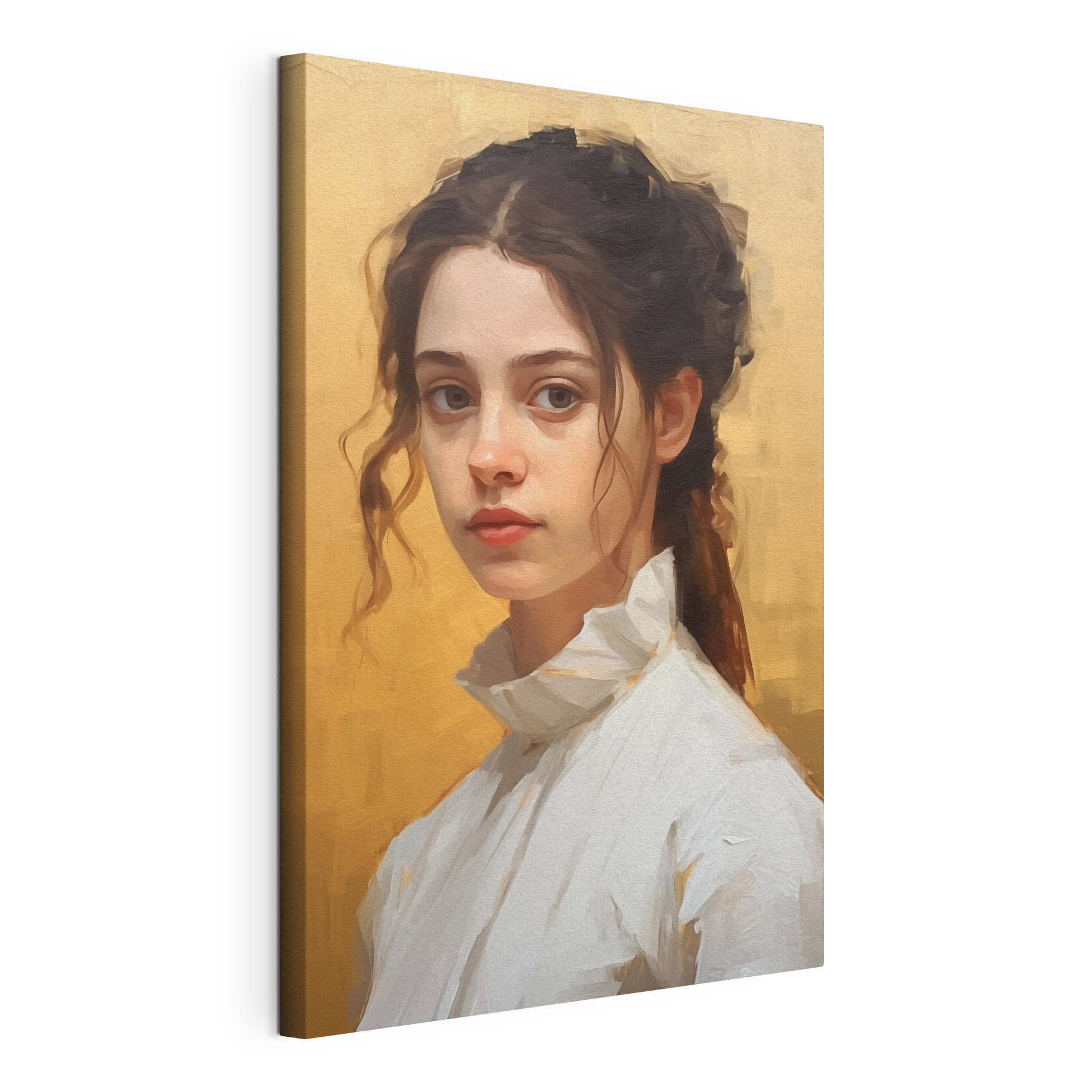 Woman in a white shirt Woman in a white shirt