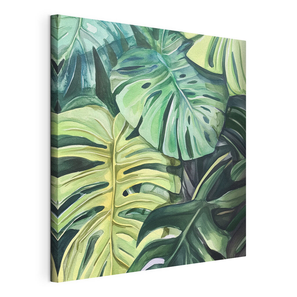 Lush foliage in vibrant hues Lush foliage in vibrant hues