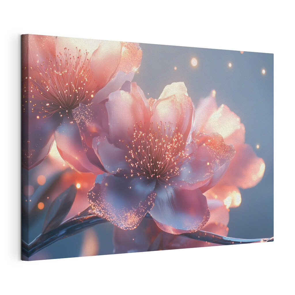 Delicate blooms in soft pastel hues Delicate blooms in soft pastel hues