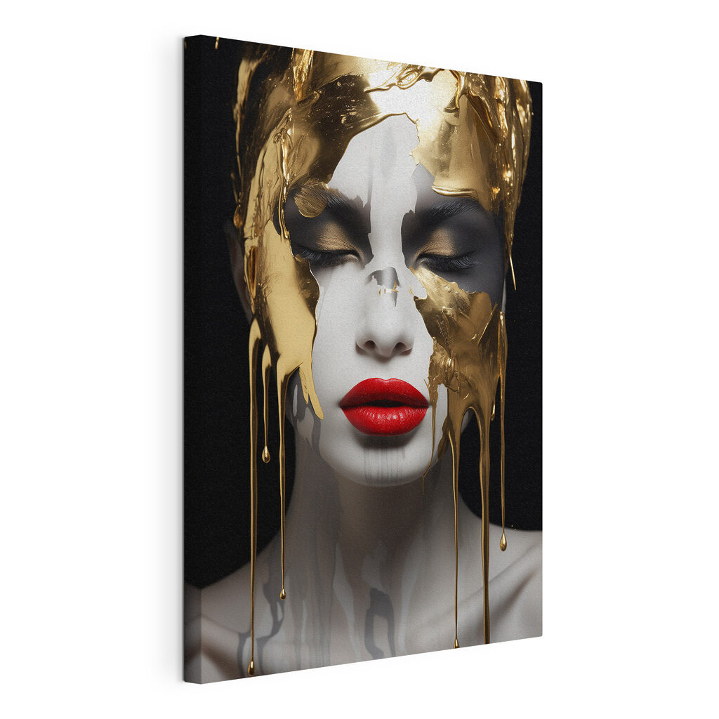 Artistic expression with dramatic elegance