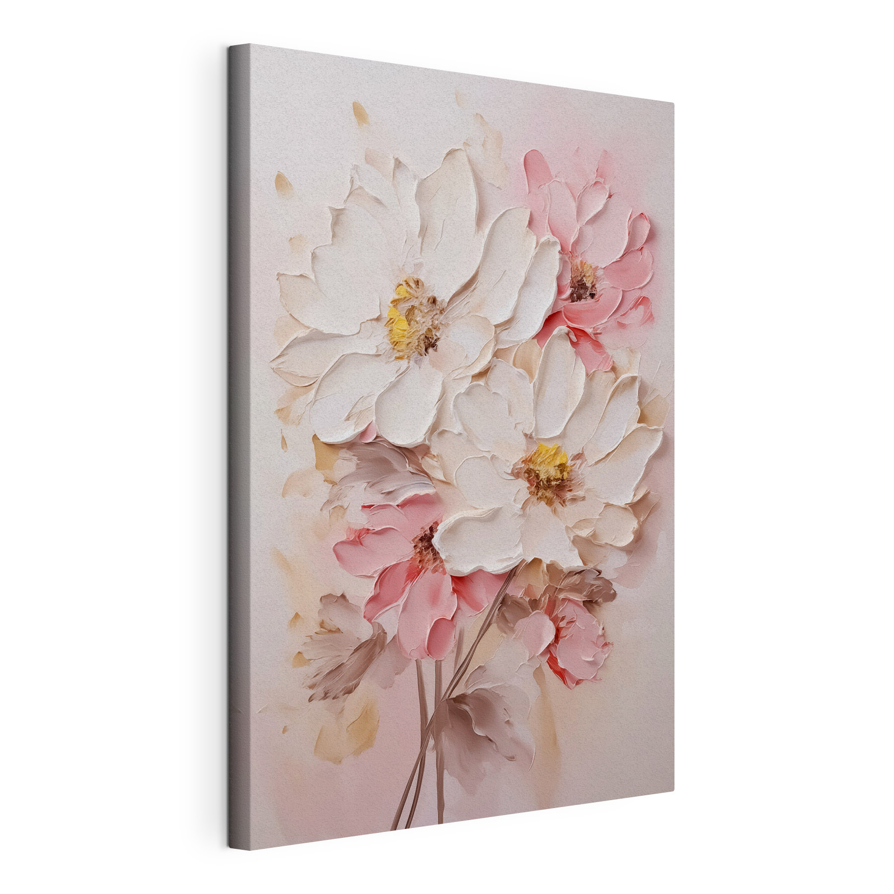 Soft blossoms in gentle pastel hues Soft blossoms in gentle pastel hues