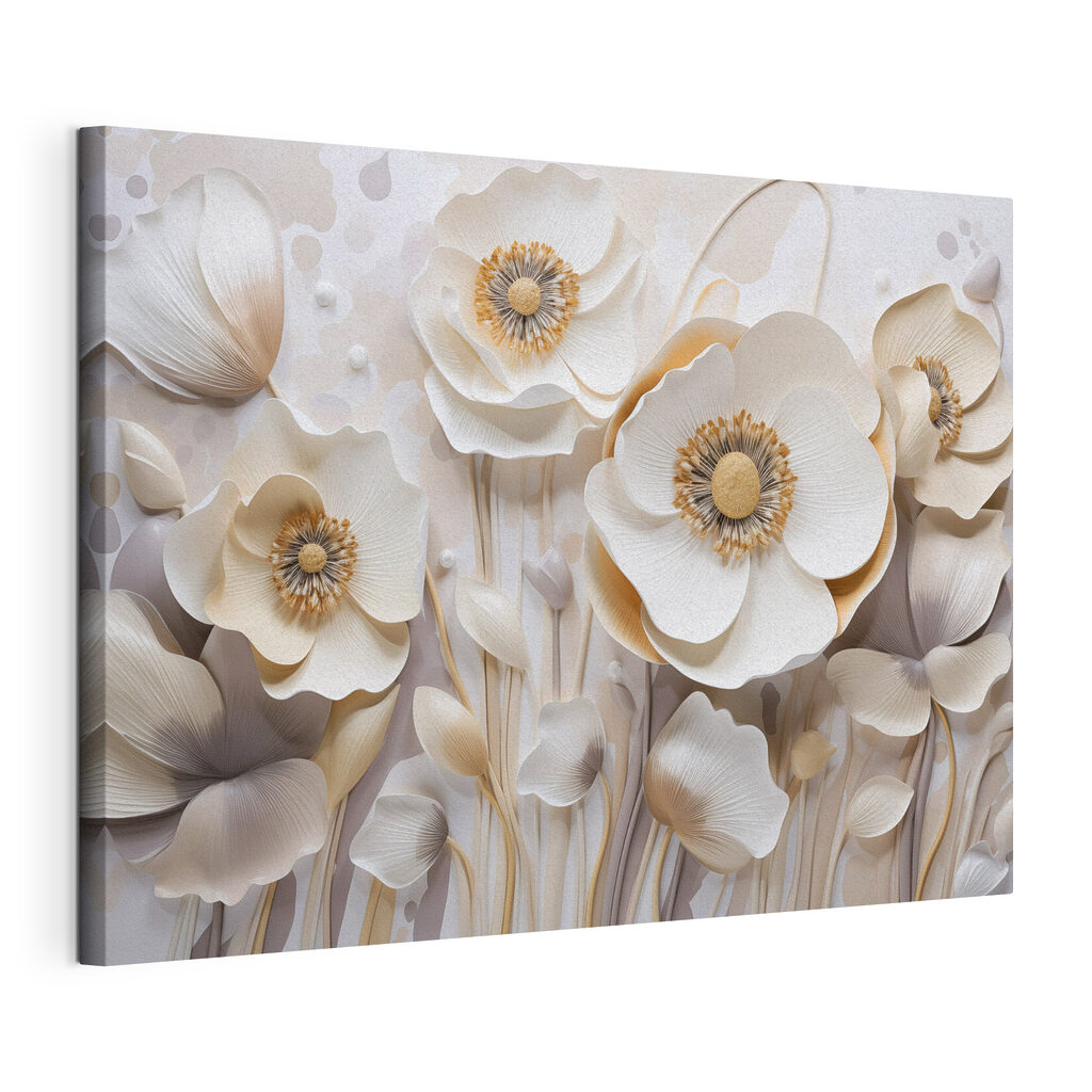 Delicate blooms in soft pastel tones Delicate blooms in soft pastel tones