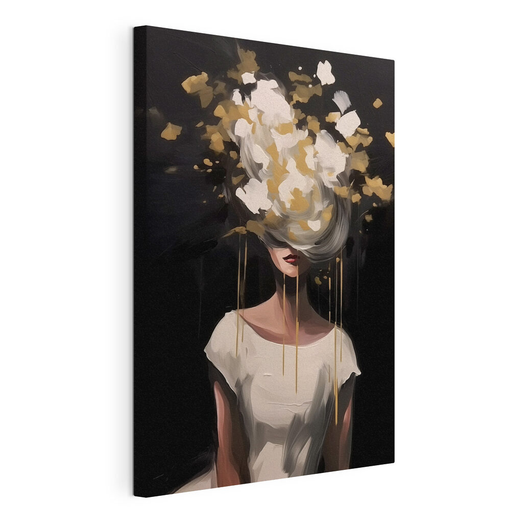 Whimsical beauty in abstract expression
