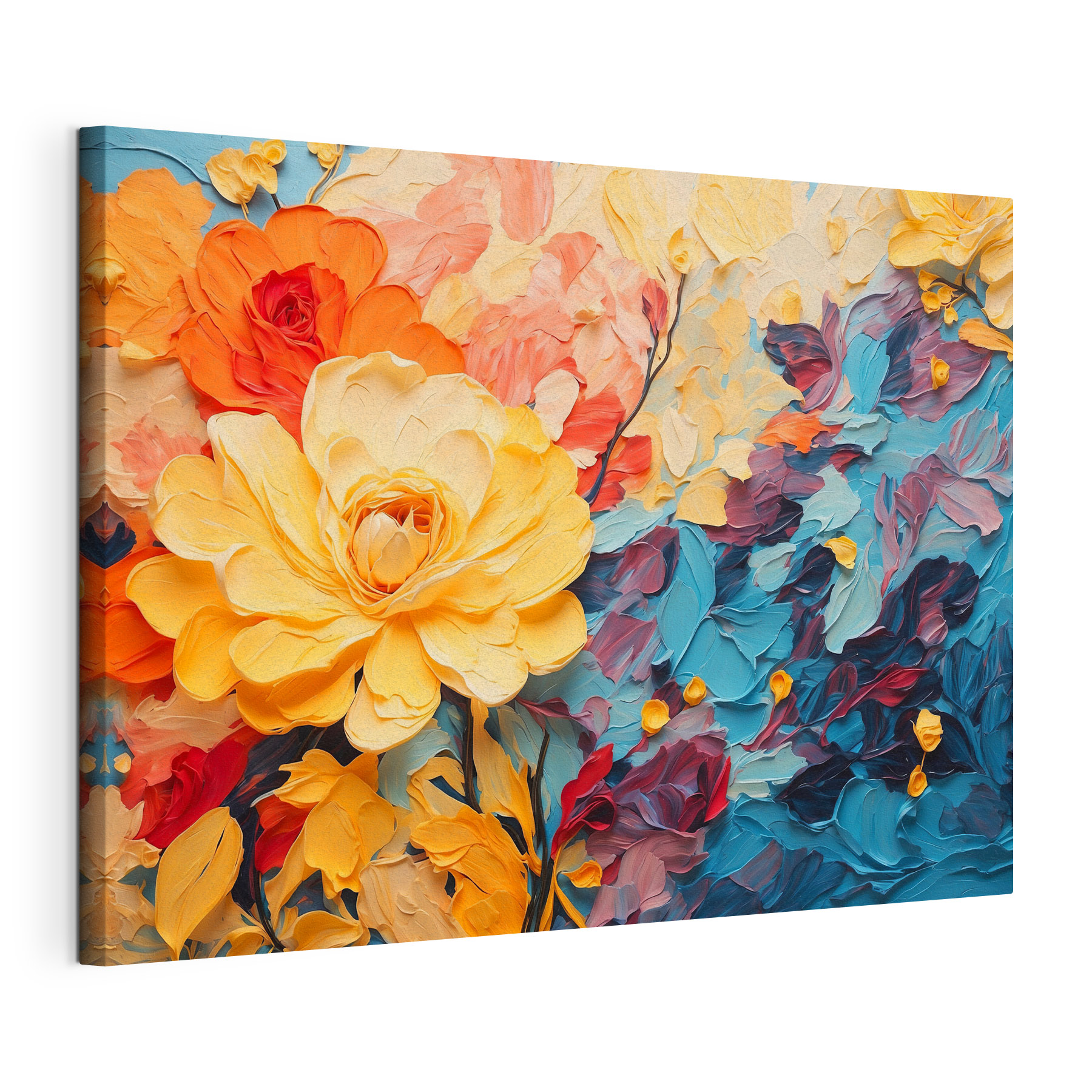 Painting of a flower Painting of a flower