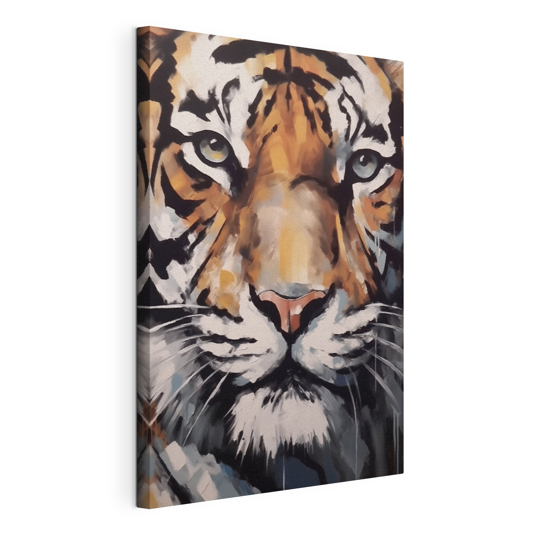 Painting of a tiger Painting of a tiger