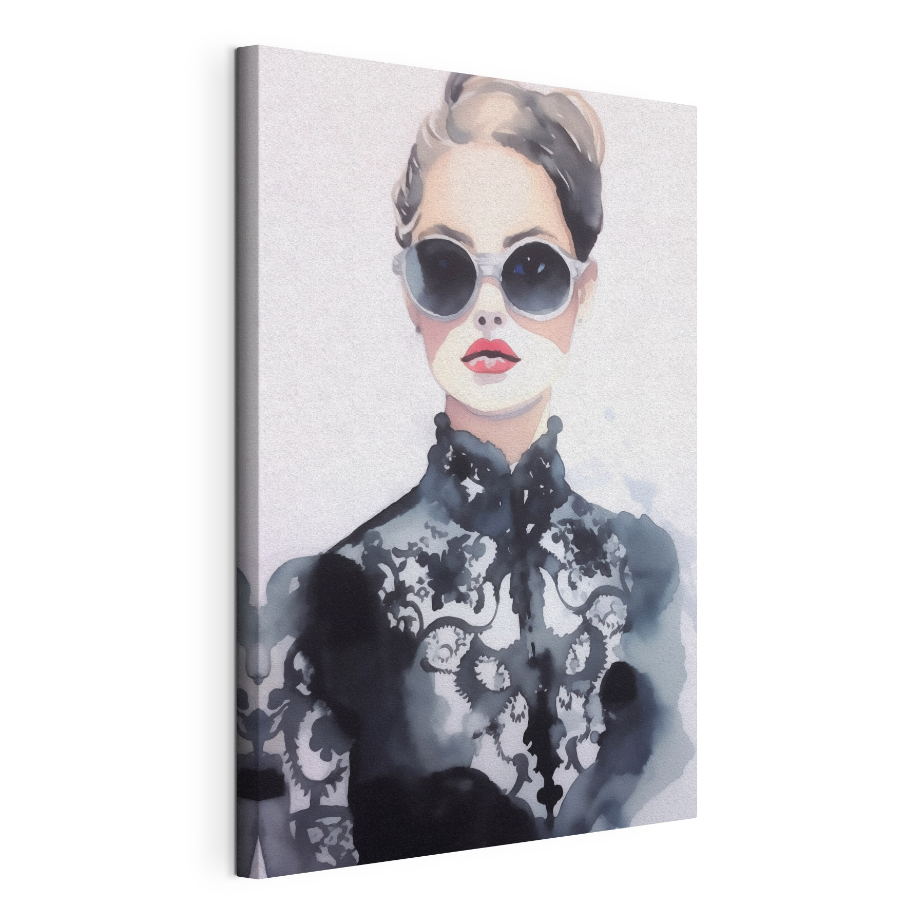 Woman wearing sunglasses