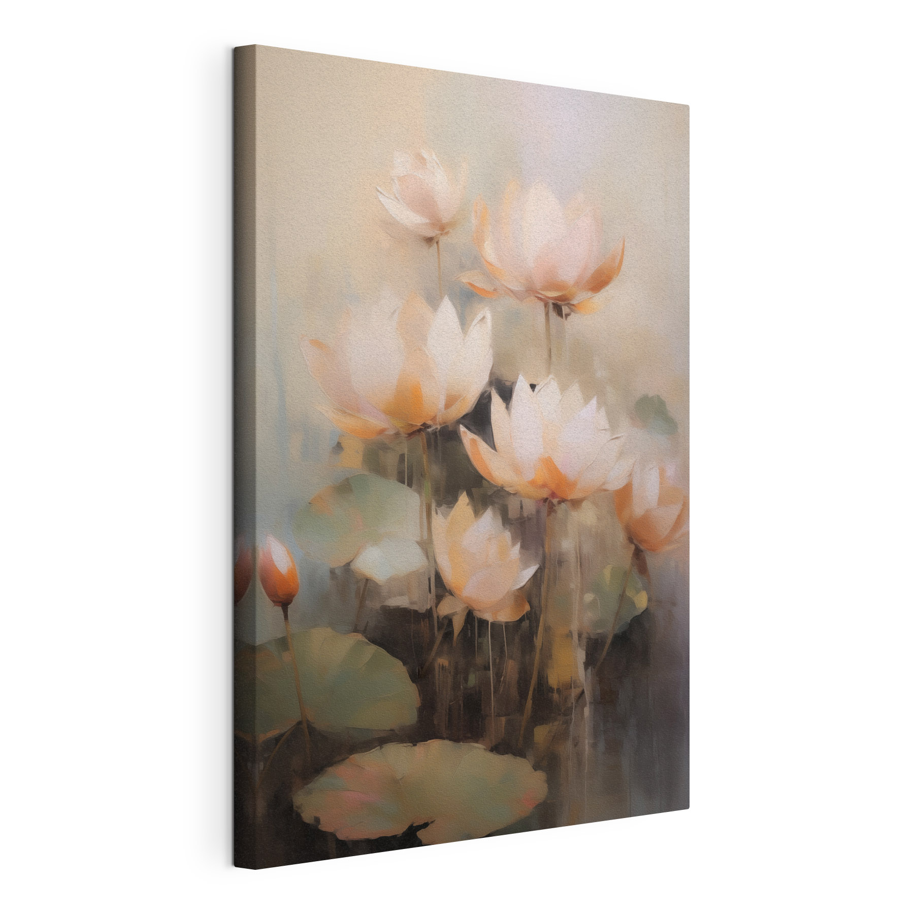 Serene blooms in gentle hues Serene blooms in gentle hues