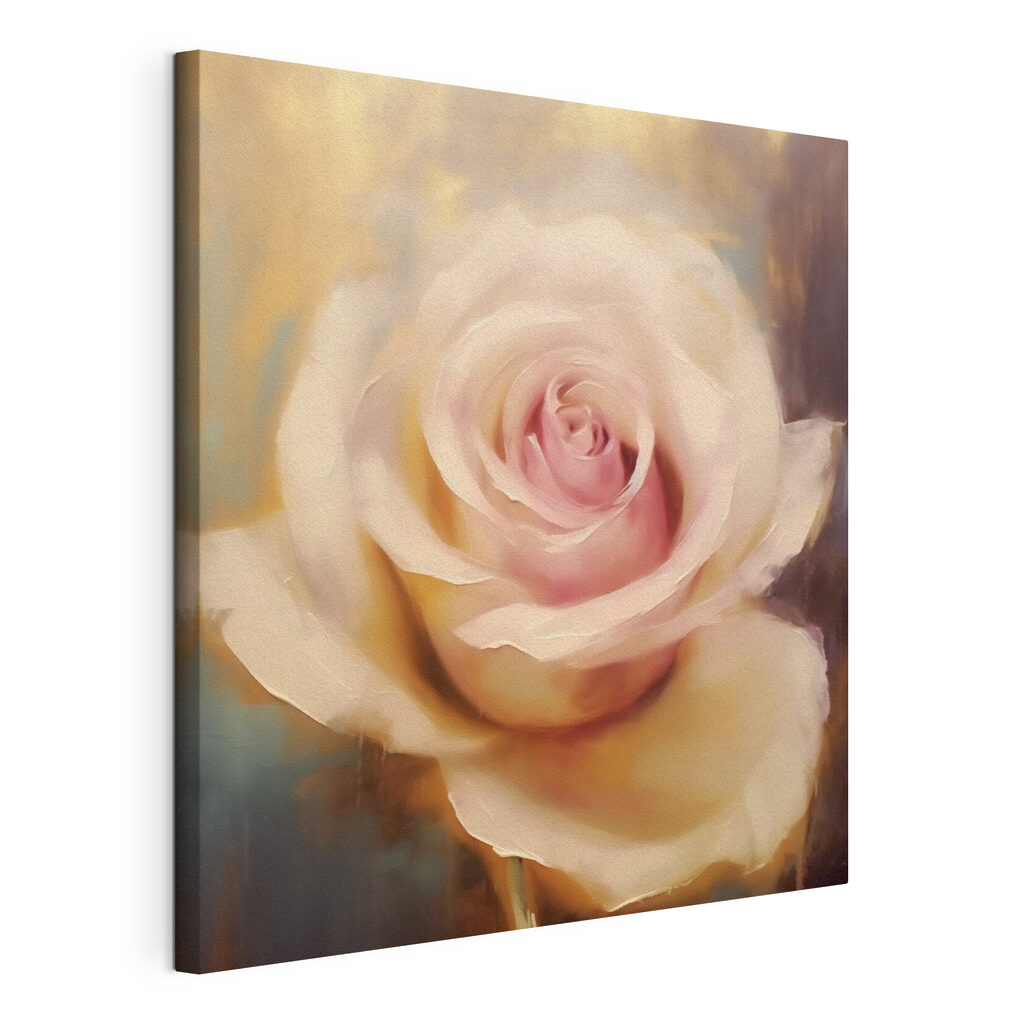 Elegant rose in soft hues Elegant rose in soft hues